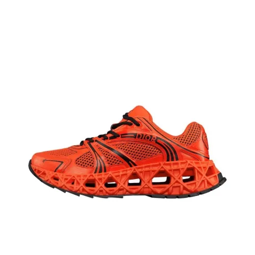 DIOR B35 NXXT Низкий Топ Повседневная Обувь Мужская Оранжевая