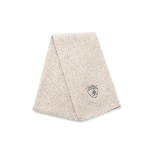 AUTOMOBILI LAMBORGHINI Шарфы из трикотажной шерсти Унисекс