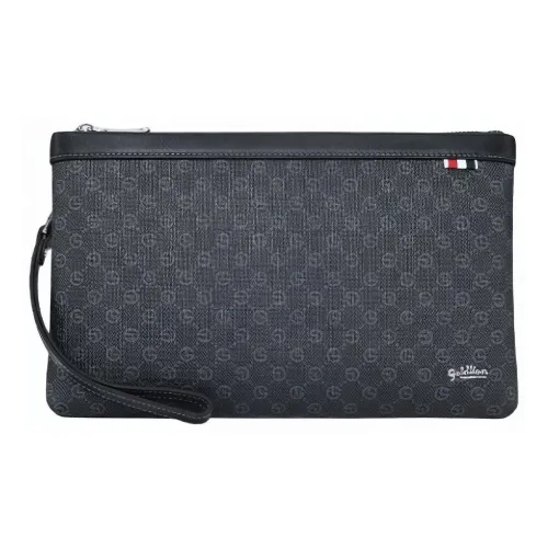 GOLDLION ПВХ клатч средний мужской черный