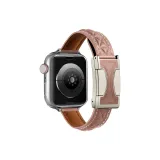 Ромб Узор Тонкий Натуральная Кожа, Фиолетовый