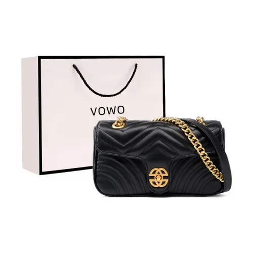 Vowo Сумка через плечо из натуральной коровьей кожи плечевая сумка обычная женская черный экрю