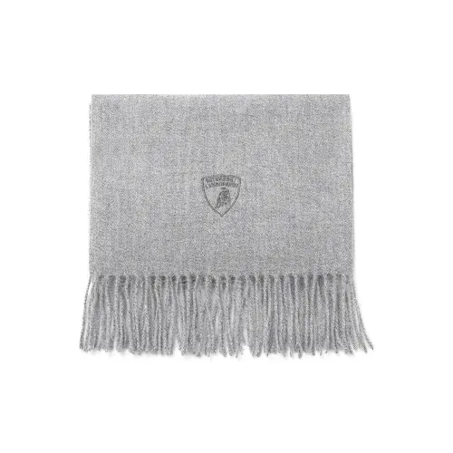 AUTOMOBILI LAMBORGHINI Шарфы из трикотажной шерсти Унисекс