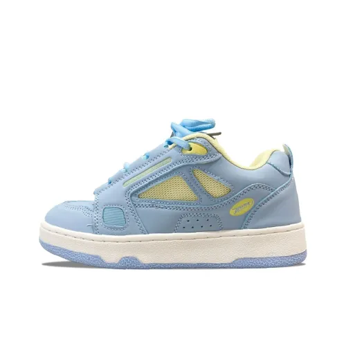 MQGAll Противоскользящие Устойчивые к износу Легкие Низкие Кроссовки для скейтбординга Unisex Light Moon Yellow