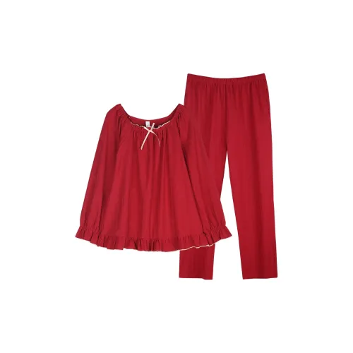 Xuan Liang 62999 Бордовый Женские Пижамные комплекты