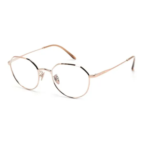 GIORGIO ARMANI Металл Нерегулярная форма Оправы для очков Женские Золото