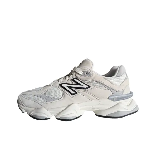 New Balance NB 9060 Low Топ Повседневный Городской Коммутер Беговые кроссовки Унисекс Черный Серый Белый Широкая подошва