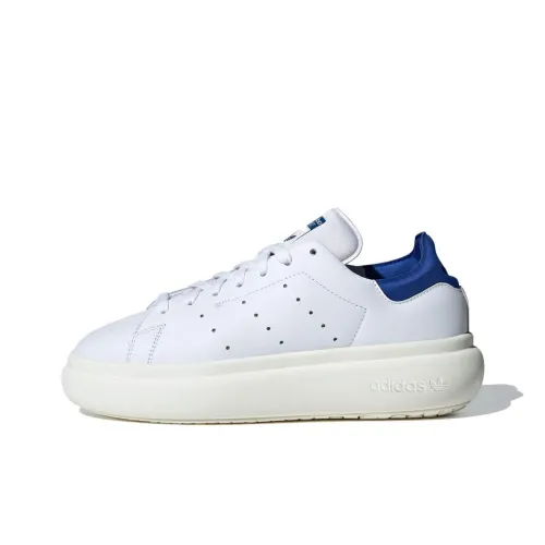 Adidas Originals STAN SMITH PF Low Топ Кроссовки для скейтбординга Женские Белые Синие