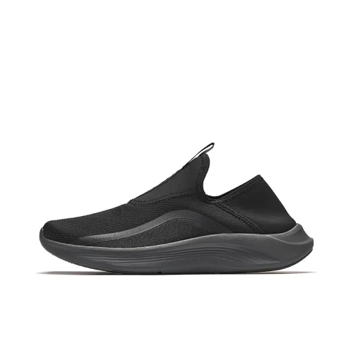 CHAOJIANTA Нескользящие Легкие Низкие Кроссовки Slip-On для Тренировок Мужские Черные