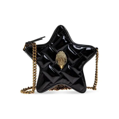 Kurt Geiger London Lambskin Плечевая сумка Женская Черная