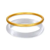 Браслет "Кошачий глаз" из стекла + Древний браслет "Один шаг и одна мысль, в паре" [Комплект из двух частей]