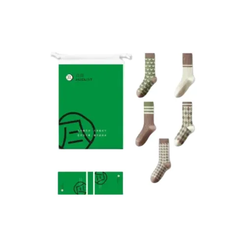 Август Женские носки MID до икры