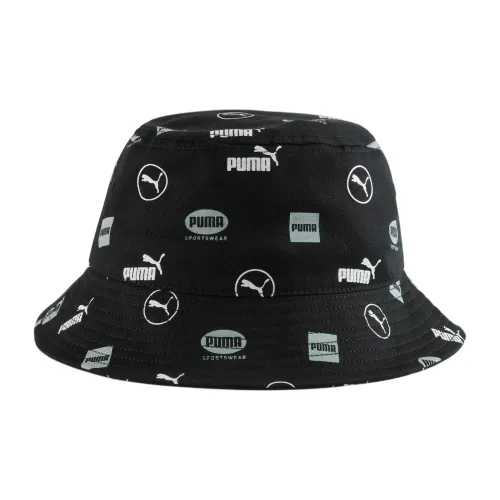 PUMA Детские Панамы из хлопка черные