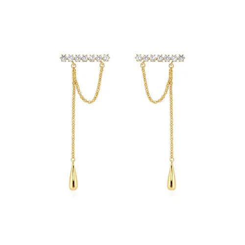 BOONEE ALUS Синтетический Кубический Цирконий Серьги-подвески Женские