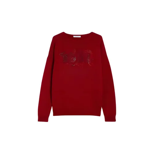 MaxMara Женские Свитеры Красного Цвета