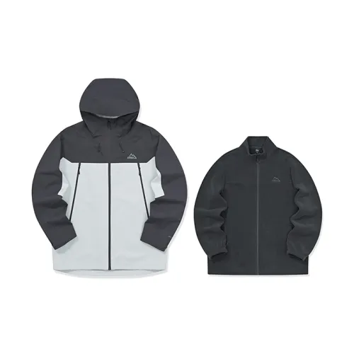 Erke Mountain Glacier Blue Men's Jackets