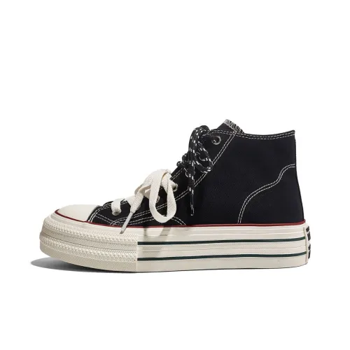 RENBEN Износостойкий противоскользящий покрытие высокие кеды женские