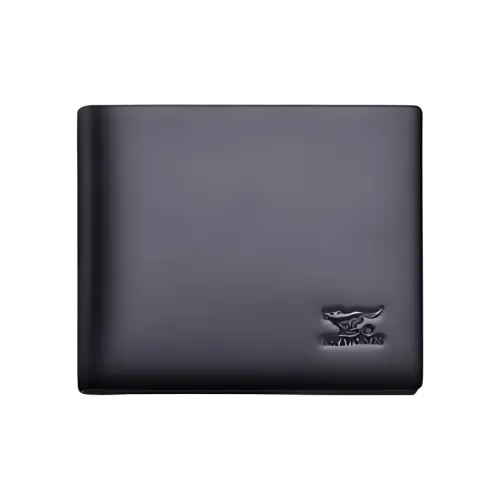 SEPTWOLVES Кошелек из коровьей кожи стандартный мужской черный