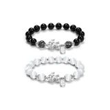 Обсидиан + Стекло "Кошачий глаз"