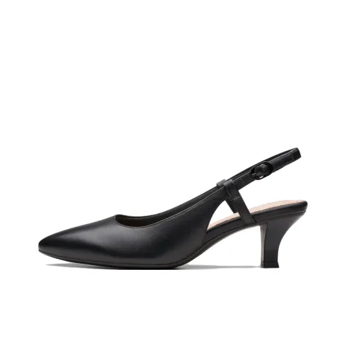 Clarks Высокие каблуки Черные Женские