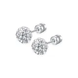 Искрящийся круглый шар (1 пара)