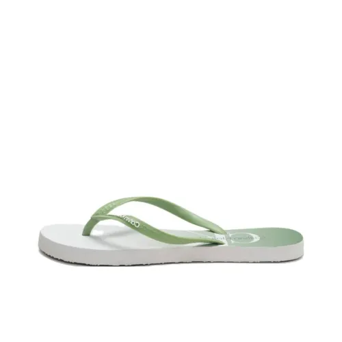 CALVIN KLEIN Шлепанцы Женские Зеленые