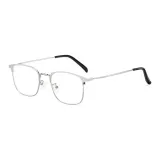 Серебряная оправа + защита от синего света линзы