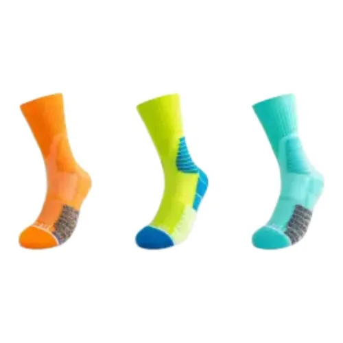 Taste the color Колено Высокие Носки Унисекс 3 упаковки