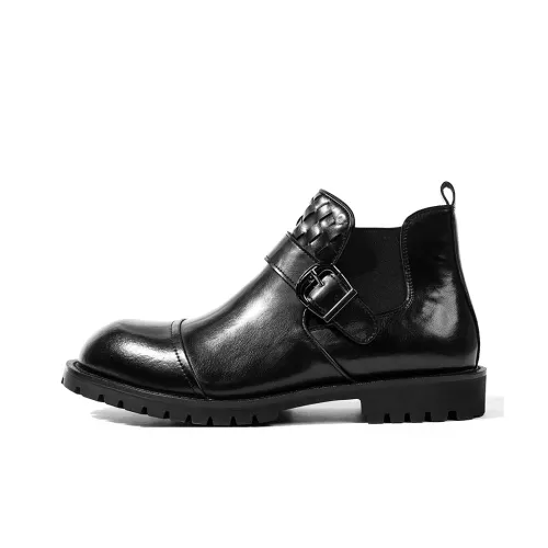 Paul Gabriel Короткий Челси Мужской Черный