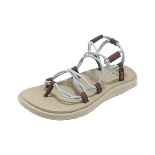 Teva Пляжные сандалии Коричневый серый Женские