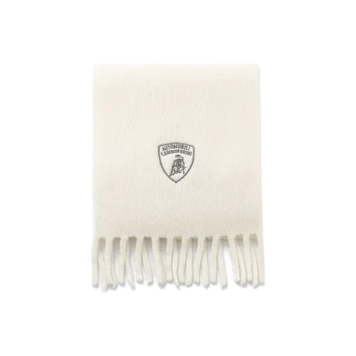 AUTOMOBILI LAMBORGHINI Шарфы из трикотажной шерсти Унисекс