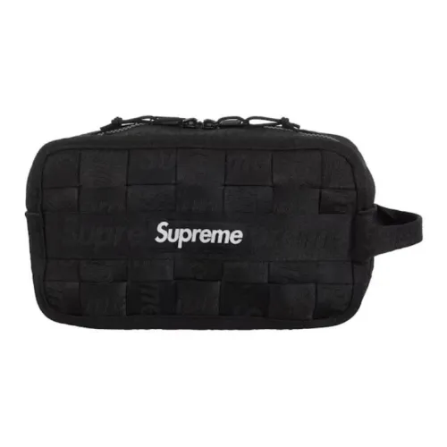Supreme Ткань Клатч Стандартный Унисекс Черный