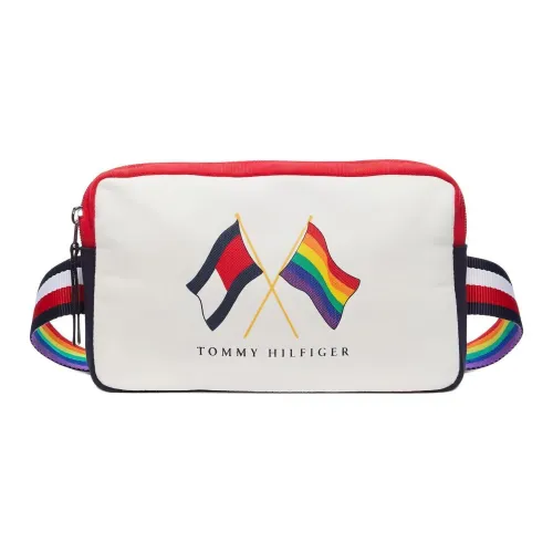Tommy Hilfiger Хлопок Плечевая сумка Стандартная Унисекс Bright White