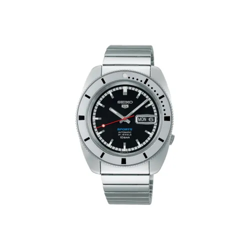 Seiko 5 Sports Collection Автоматический Ручной Механизм Механические Часы с Ремешком из Нержавеющей Стали