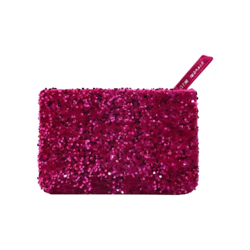 Apm Monaco Хлопок с тканью клатч стандартный женский фуксия