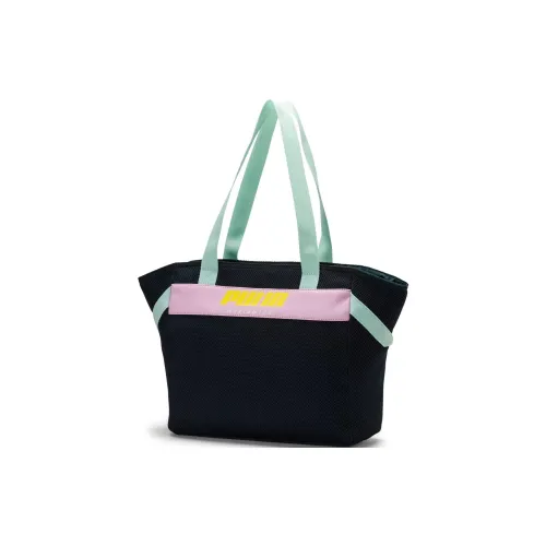 PUMA Prime Полиэстер Тоут Сумка Сумка для покупок Сумка на плечо Женская Черная Желтая Светлая Сосна Светлый Вода