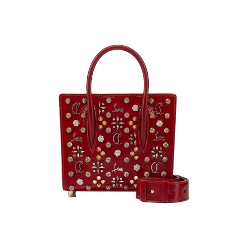 CL LUBOTING Телячья кожа Тоут Сумка Сумка для покупок Сумка на плечо Сумка Мини Женская Красная