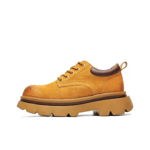 WEISHIBANGWEI Повседневная обувь Мужская Желтая