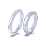 Серый, стекло, кошачий глаз, браслеты (тонкий + толстый)