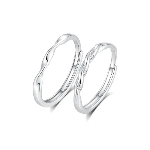 HOLLY RYAN Утонченный Романтический Любовь Переплетенный Мягкий Сладкий Кольцо Мёбиуса Унисекс