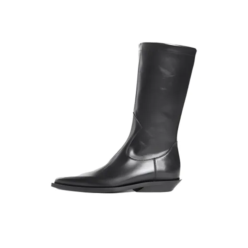 Ann Demeulemeester Jani Knee-High Boots Мужские Черные