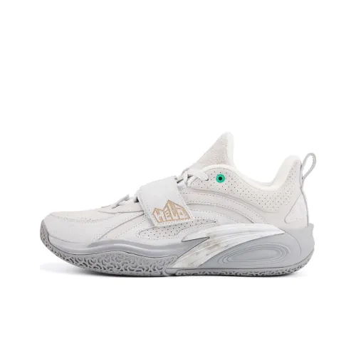 ANTA KAI 1 Баскетбольные кроссовки Low Топ Белый Серый Мужской