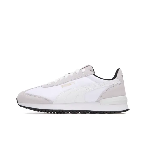 PUMA R78 Nylon Retro Casual Low Top Серый Белый Унисекс