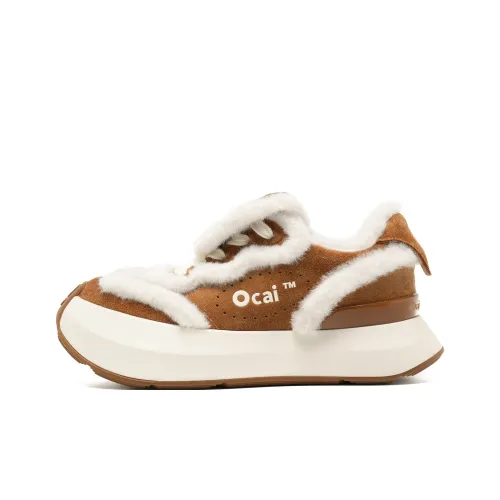 Ocai Casual Низкий Топ Белый Коричневый Женский
