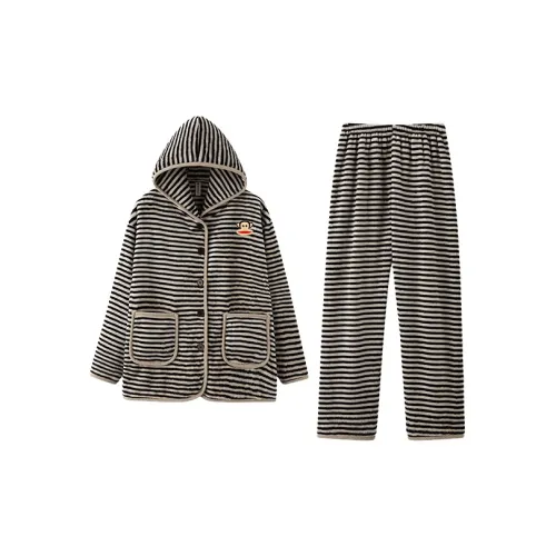 PAUL FRANK Пижамный комплект Женские Черные полосы