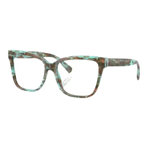 TIFFANY CO. Ацетатные квадратные оправы для очков женские многоцветные