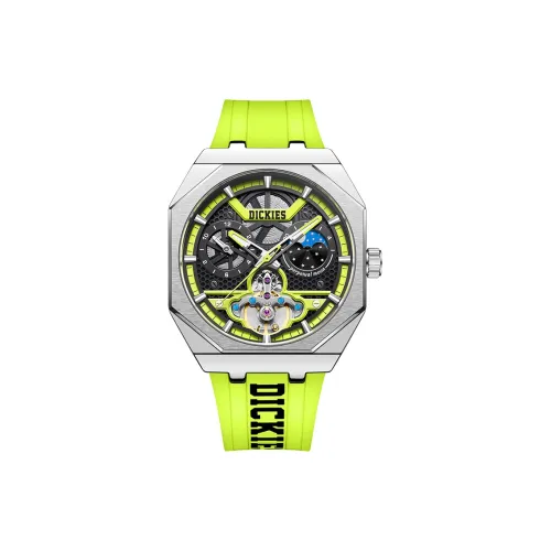 Dickies Механические Мужские Часы 52mm*42,5mm*15,2mm Черные