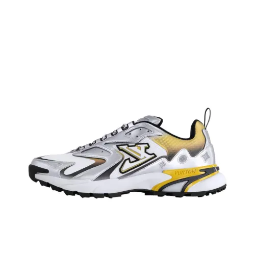 LOUIS VUITTON Runner Tatic Low Топ Повседневная обувь Мужская Серебряная