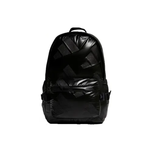 Adidas Polyester Спортивная Сумка Тренировочная Сумка Повседневная Сумка Рюкзак Стандартный Унисекс Черный