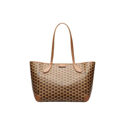 BALLY Искусственная кожа Тоут Сумка Сумка для покупок Сумка на плечо Средний Женская Коричневая