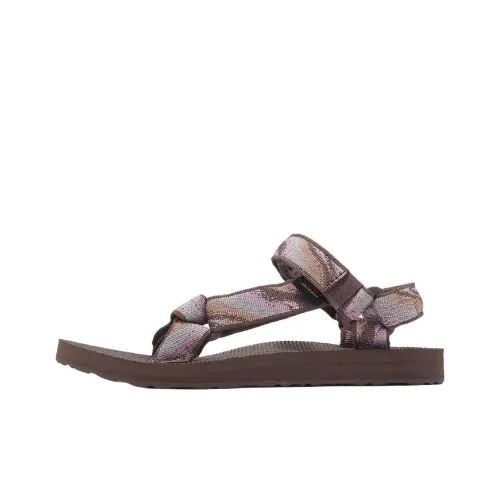 Teva Original Universal Пляжные сандалии Женские Коричневый